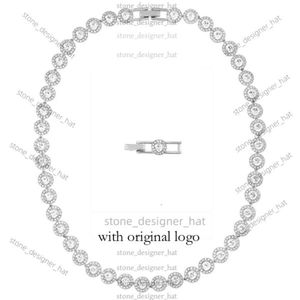 Swarovski kettingontwerper Dames Oorspronkelijke kwaliteit Hang kettingen Angelic Briljante en modieuze volledige diamant voor het gebruik van elementen ED96