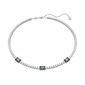 Swarovski – collier de styliste pour femmes, pendentif de qualité originale, chaîne de clavicule Simple et exquise