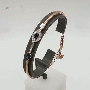 Swarovskiise Designer sieraden hanger armband Andere armbanden luxe sieraden Swarovskis Evil Eye Snake Chain Symbolische armbanden Charmel Blacelet Moederdag cadeau