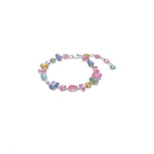 Swarovskis Bracelet Designer Femmes Bracelets de charme de qualité Original Cadeaux Rainbow Sparkling Candy Bracelet Femme