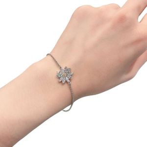 Swarovskis Armband Designer Vrouwen Top Kwaliteit Bangle Magic Daisy Onzichtbare Magnetische Gesp Armband Vrouwelijke Zwaluw Element Kristal Armband Vrouwelijke