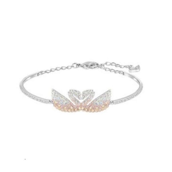 Swarovskis bijoux de haute qualité apparié Swarovskis Element Crystal Gradient Swan Bracelet pour femmes bracelet de mode et bracelet pour WOM 8272