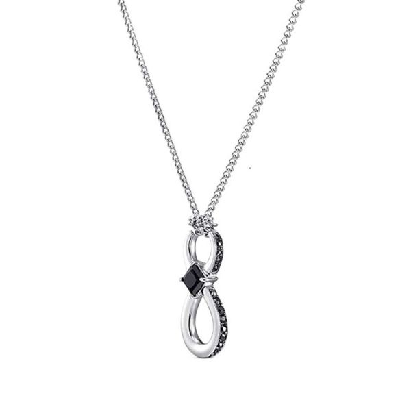 Swarovskis – collier de styliste de luxe pour femmes, qualité originale, nouvelle hirondelle, amour illimité pour Couple, pour hommes et femmes