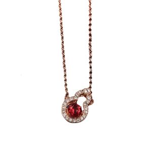 Swarovskis ketting ontwerper vrouwen originele kwaliteit kettingen zegen diamant inspirerende kalebas sleutelbeen ketting Valentijnsdag geschenk