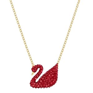 Swarovskis kettingontwerper Women originele kwaliteit kettingen sleutelbeen ketting The Swan Classic voor met gradiënt