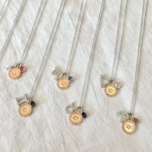 Swarovskis – collier de styliste pour femmes, pendentif de qualité Original, douze Constellations, chaîne de clavicule Simple, cadeaux pour filles
