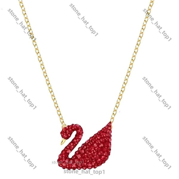 Collier Swarovskis Designer Femmes Colliers de qualité Original Colliers Colliers The Swan Collier Classic For Women with Gradient Lover Gift 7902