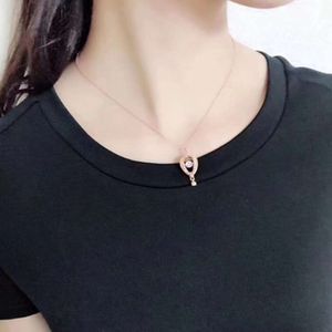 Collier swarovskis Designer Femmes Top Quality Luxury Fashion Pendante Autrichie Crystal Dream Hot Air Boullon battant Heart Rose Rose Golden Balloon Clicule Chaîne