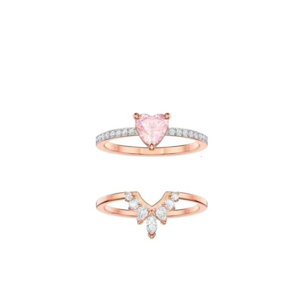 Swarovskis anillos de diseñador joyas para mujeres clásicas anillos de banda de calidad originales nuevos rings de tendencia versátil