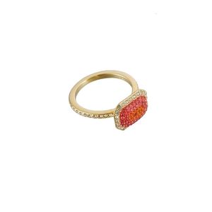 Swarovskis-ringen Designer Dames Originele kwaliteit Bandringen Kristal Schijnt Kleurrijke en charmante diamanten ring met volledige vitaliteit
