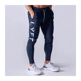 Joggingbroeken joggers herenbroeken Trainingspak Broeken Skinny joggingbroek Heren Casual katoenen broek Sportscholen Jogger Fitness Heren Sportkleding