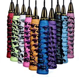 Zweetband 10 pc's camouflage anti-slip badminton grip tennis overgreep padel over zweetband voor vissershengel wikkeling voor racket squash