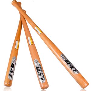 Zweetband 2133 inch Solid Wood Baseball Bat Professional Hardwood Stick Softbal Softbal Outdoor Sports Fitness Equipment Defense 230811