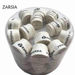 Zweetband 60 pc's zarsia tennis Overgrip geperforeerd plakkerig gevoel tennisracket overgrijpt vervangende grip badminton grip 230311