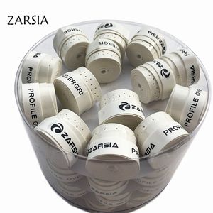 Sweatband 60 pcs ZARSIA Tennis overgrip perforated sticky feel tennis racket overgrips replacement grip badminton grip 230210