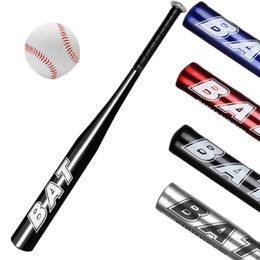 Zweetband aluminium legering verdikte honkbalknuppel en softbalbal 20 inch vijf kleuren buiten sporthuis persoonlijke zelfverdediging 230811