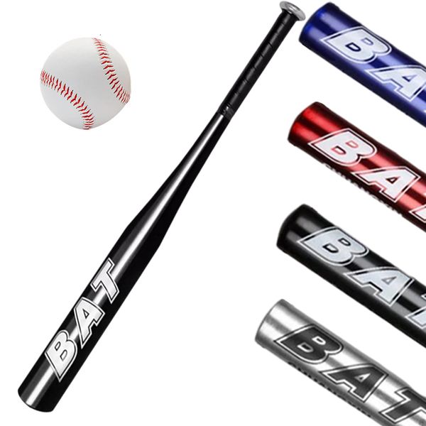 Bat de baseball épaissis de baseball en aluminium en bande sueur et balle de softball 20 pouces cinq couleurs extérieures à la maison personnelle personnelle personnelle 230811