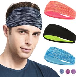 Zweetband voor mannen dames elastische sport haarbanden hoofdband yoga -hoofdbanden hoofddekweerhoofdspreiding sporttraining haaraccessoires