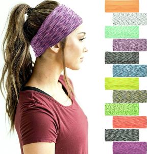 Zweetband voor mannen dames elastische sport haarbanden hoofdband yoga -hoofdbanden hoofddekweerhoofdtraden sport workout haaraccessoires