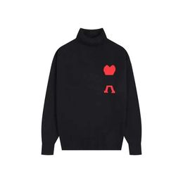 Sweater Automne Mens Jumper Designer Pull d'hiver Pull coeur brodé jacquard mode tricots décontractés en vrac pour hommes et femmes