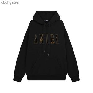 Pull Vêtements Amiirii Mens Fashion Designer Chandails 23ss Automne / Hiver Marque Sweats à capuche Lettre Impression Hip Hop Hommes Femmes Lâche Décontracté À Capuchon 9fad