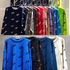 Suéter Diseñador Suéter Mujer Hombre Suéter Cardigan Moda Carta Clásico Multicolor Suéteres Otoño Invierno Cálido Mujer Tejer Jersey Sweetshirts