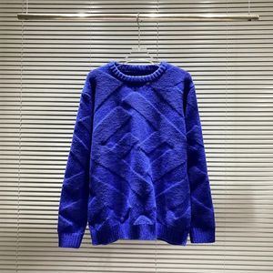 Sweater Men Hoodie Men's Designers Allover Tech Gedrukt Otton Gebreide Crewneck dames brief Blue Sweaters Paris Sportswear Style Us Size S-3XL A31