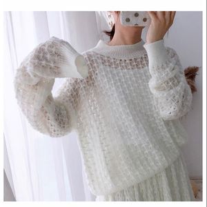 pull costume robe blanche kawaii open-up open-up tricoté deux pièces tricoté femme tricotée femme pull pull jupe pull