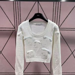 Sweater Women Sweaters Fashion Diseñador de mujer Cardigan Cardigan redondeo de cuello