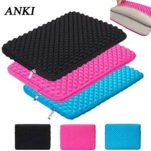 Ponts Anki Anki à manches amorties Case de carnet 15.6 15 pour Dell Samsung MacBook Air Retina Pro 11 12 13 15.4 Couvrir les femmes Men Men Sac