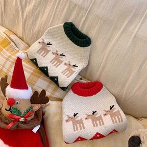 Prilleurs Pull de Noël automne d'hiver Pet Pet Vêtements de chien mignon à swets à swets à swets en mollet toison veste pour petits chiens vêtements ropa perro