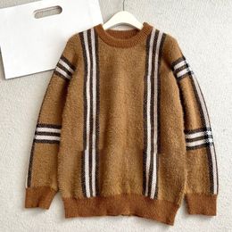 Ponts à capuche créatrice Pull à capuche Classic Plaid Centant des femmes lâches hommes Sweat à capuche Pullover Fashion Sweater