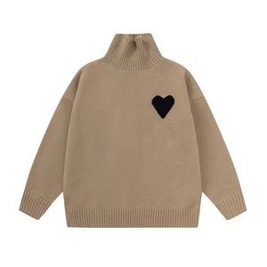 Sweaters modeontwerpers hoge kraag amisweater man vrouw turtleneck truien luxe merken Cardigan brei oh nek damesbrief lange sleev