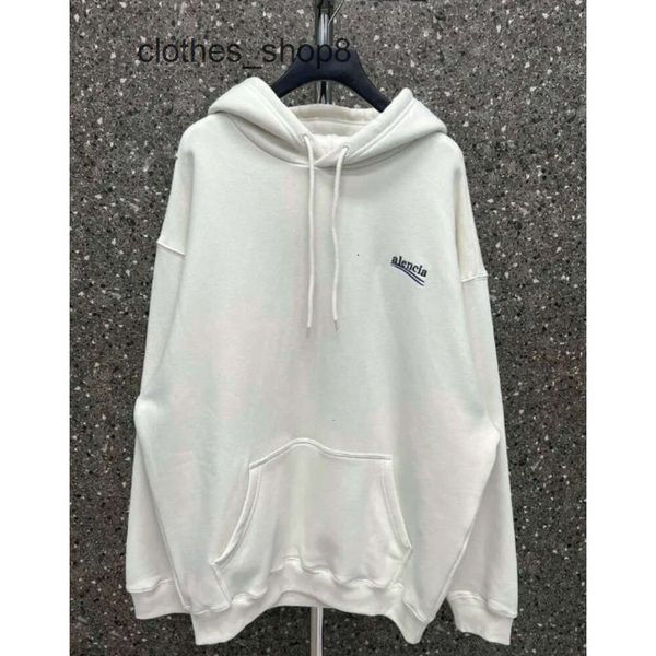 Prillers Fashion High Home Balencigs Hoodies Hoodies Version Cola Version Men Broidered Paris Classic Loose Designer Couple Hooded Fi Gwl7