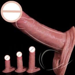 Pulls en silicone pénis élargissement manche de bite prédom réutilisable pénis extender salier sexe toys for hommes retard dick agrandir anneau