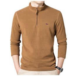 Pullages hommes Men de l'Asie Polos Polos Sweater occasionnel Winter Keep Warm Kintted Pilouss HARTONT EMBRODERY BLAINE ONECK 230822