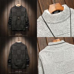 Sweaters Men's Spring Autumn Winter Clother Plus Pull Breve M-4XL 5XL 6XL Japan Style Stander Standard Designer Palhovers 201022 overs