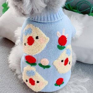 Truien Kleine Hond Trui Puppy Jas Outfit Gebreide Kleding Kat Hondenkleding Kostuum Yorkshire Terrier Maltese Poedel Kleding