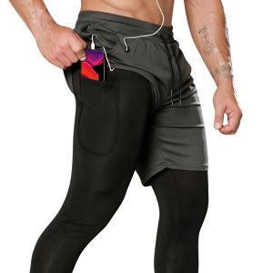 Joggingbroek 2023 Heren Fitness Compressiebroek Heren Sneldrogende Sportkleding Broek Mannelijke Training Joggers Running Tights Heren Joggingbroek