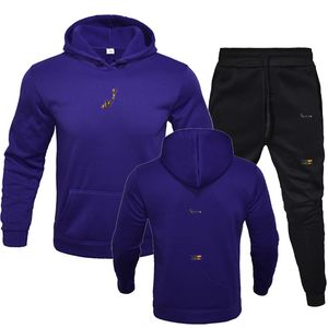 Pantalons de survêtement et ensemble survêtement sweat à capuche pantalon pull à capuche costume décontracté hommes vêtements HISS