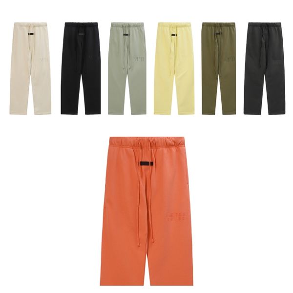 pantalones de chándal pantalones de chándal pantalones de chándal pantalones de diseñador hombres ESSENTIALS pantalones de chándal moda Pantalones de ropa deportiva para mujeres pantalones de chándal mujeres packS-XL 7 colores