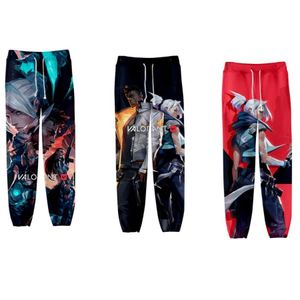 Joggingbroek Hot Game Valorant Joggingbroek 3D Joggers Broek Casual Broek Mannen/Vrouwen Hip Hop Joggingbroek Pantalon Homme Streetwear