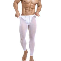 Joggingbroek Heren Panty Hardlopen Sportlegging Lange broek Fitness Heren Fietsen Nylon Panty voor Heren Man Compressie Panty Legging