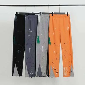Sweatpants Mens Joggers Designer Womens Unisexe Fashion Brand coloré 100% pant coton Pantalon de version