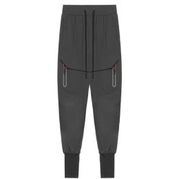 Pantalons de survêtement d'été nouveaux pantalons de marque de mode pour hommes pieds filaires pantalons de survêtement décontractés pantalons de Jogging de sport multi-poches élastiques