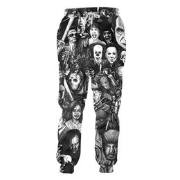 Pantalons de survêtement UJWI 3D impression Clown joker Joggers Haren pantalon hommes/femmes Cool pantalons de survêtement pantalons de survêtement automne automne hiver pantalon survêtement