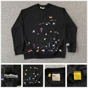 Sudadera con capucha de diseñador Sudaderas con capucha para hombre High Street Sudaderas Alfabeto lavado Apenado Tinta de salpicaduras Sudaderas con capucha de hip hop Tendencia Suéteres de talla grande Algodón de gran tamaño