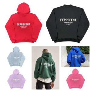 Sweatshirts 2021 RepresentHoodie graphique lettre surdimensionnée Sweats à capuche actifs Hommes Femmes Qualité Lettres Imprimer Jogging Tenues Pulls Oversize S-XL