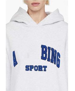 Sweatshirts 2023 Bing Femmes Designer Harvey Sweats à capuche Coton Jaune Col rond Lâche Aninee Mode Pull à capuche 996