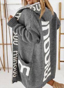 Sweatshirts 2024 Winter Tritted Women's Sweater Sweatriques Cardigan Loose Lot Man M manteau féminin Élégant Printemps chaud Tendy Vêtements pour femmes
